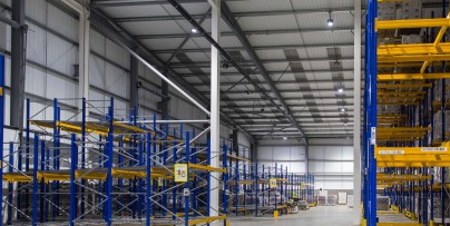 N.E Haulage firm saves big by adopting LED over T5 Fluorescent for new warehouse