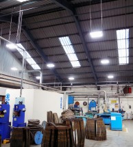 Cooperage gets better light and reduced energy and maintenance bills since move to Intelligent Lighting System