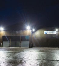 N.E Paper recycling firm chooses CREE LED floodlights to avoid maintenance headaches